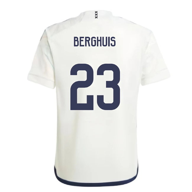 2023-2024 Ajax Away Shirt (Kids) (BERGHUIS 23)