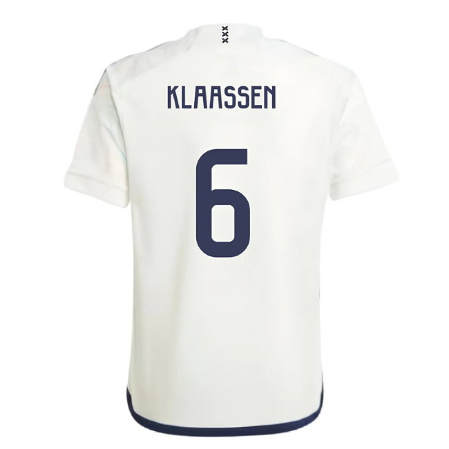 2023-2024 Ajax Away Shirt (Kids) (KLAASSEN 6)