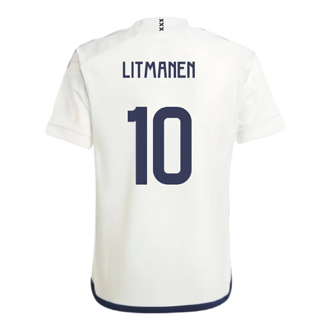 2023-2024 Ajax Away Shirt (Kids) (LITMANEN 10)