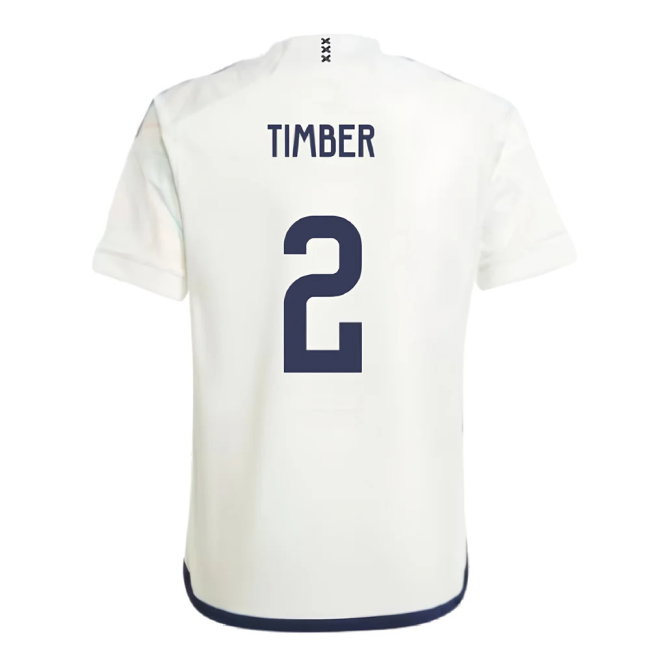 2023-2024 Ajax Away Shirt (Kids) (TIMBER 2)