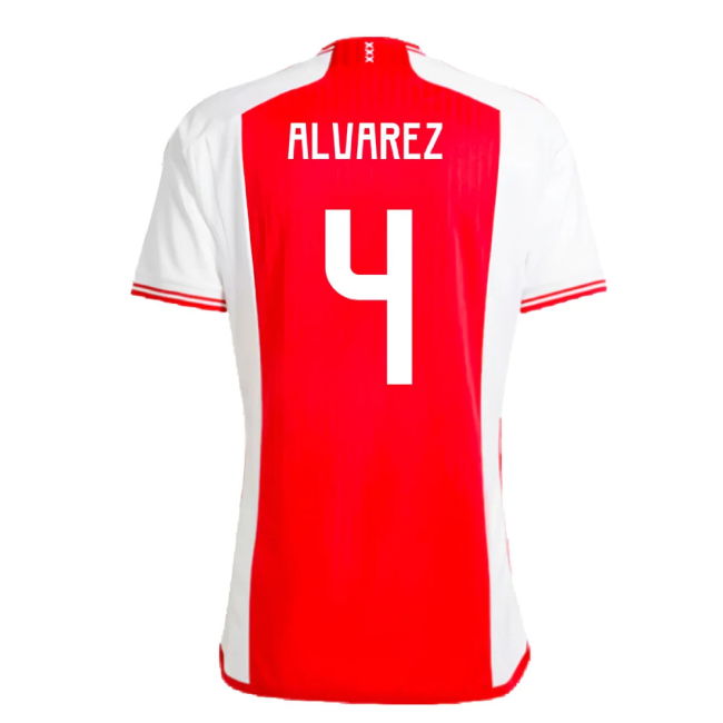 2023-2024 Ajax Home Shirt (ALVAREZ 4)