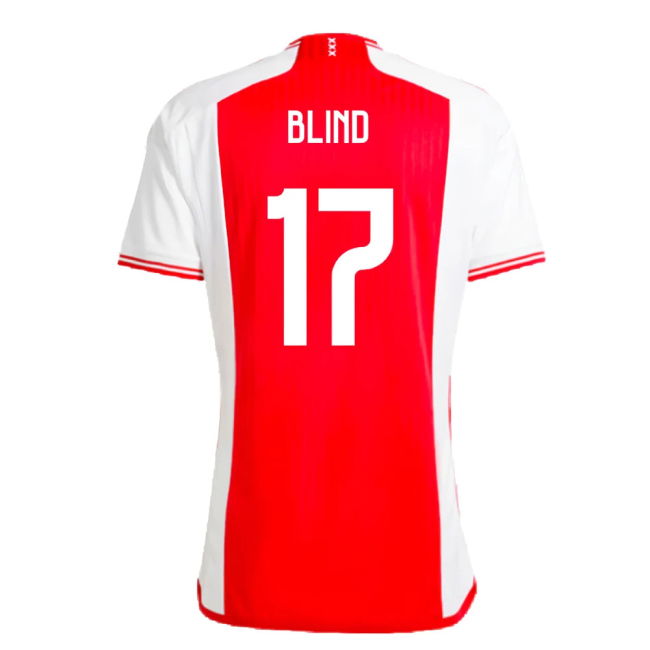 2023-2024 Ajax Home Shirt (BLIND 17)