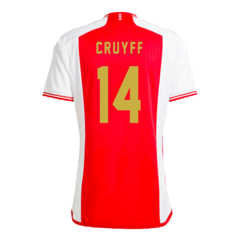 2023-2024 Ajax Home Shirt (CRUYFF 14)