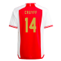2023-2024 Ajax Home Shirt (Kids) (CRUYFF 14)