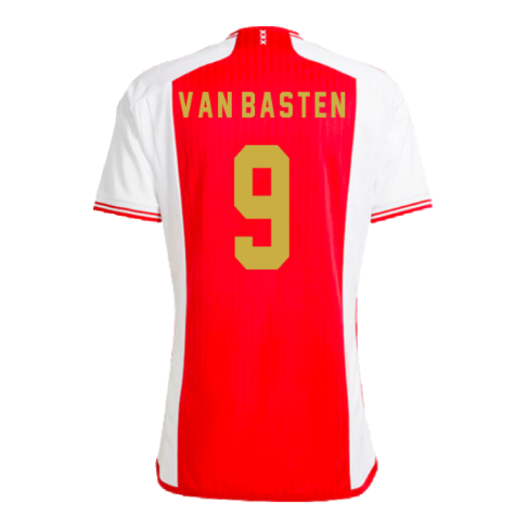 2023-2024 Ajax Home Shirt (VAN BASTEN 9)