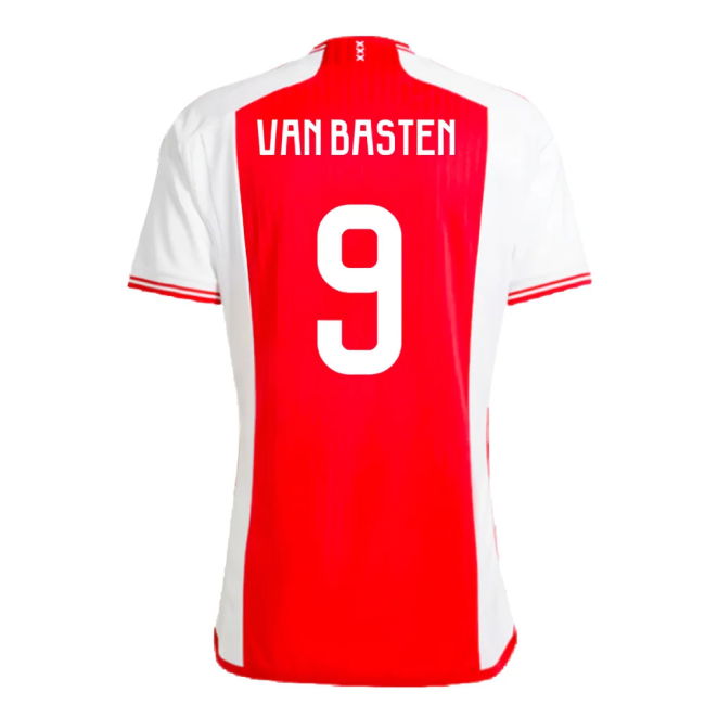 2023-2024 Ajax Home Shirt (VAN BASTEN 9)