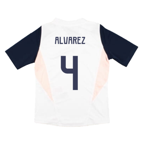 2023-2024 Ajax Training Jersey (White) - Kids (ALVAREZ 4)