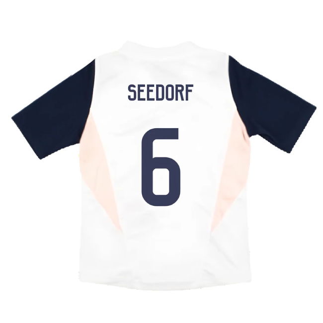 2023-2024 Ajax Training Jersey (White) - Kids (SEEDORF 6)