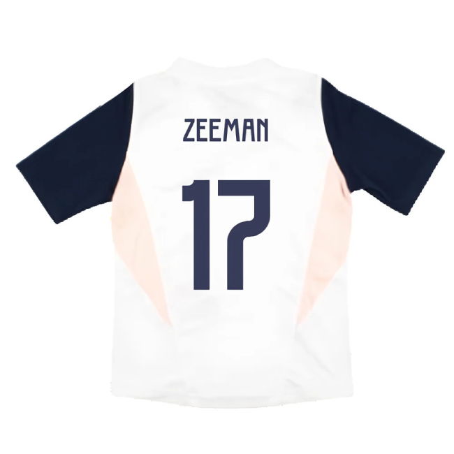 2023-2024 Ajax Training Jersey (White) - Kids (ZEEMAN 17)