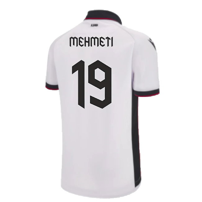 2023-2024 Albania Away Authentic Shirt (Mehmeti 19)