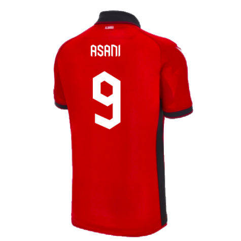 2023-2024 Albania Home Authentic Shirt (Asani 9)