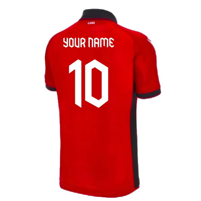 2023-2024 Albania Home Authentic Shirt (Your Name)