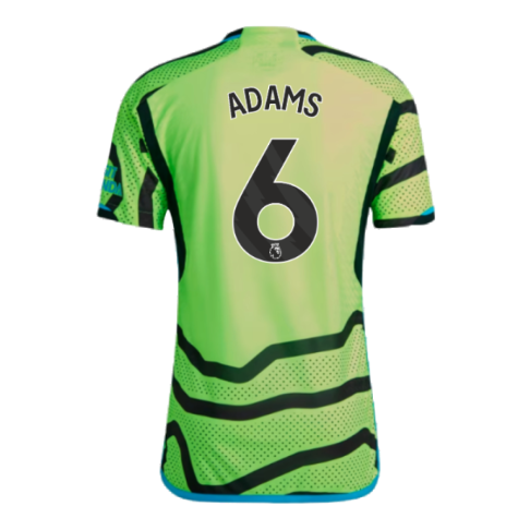 2023-2024 Arsenal Authentic Away Shirt (Adams 6)