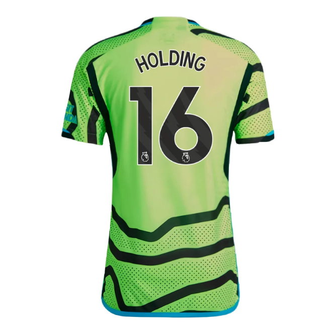 2023-2024 Arsenal Authentic Away Shirt (Holding 16)