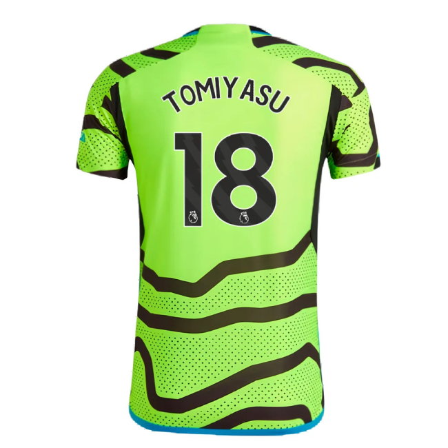 2023-2024 Arsenal Authentic Away Shirt (Ladies) (Tomiyasu 18)