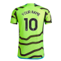2023-2024 Arsenal Authentic Away Shirt (Ladies) (Your Name)