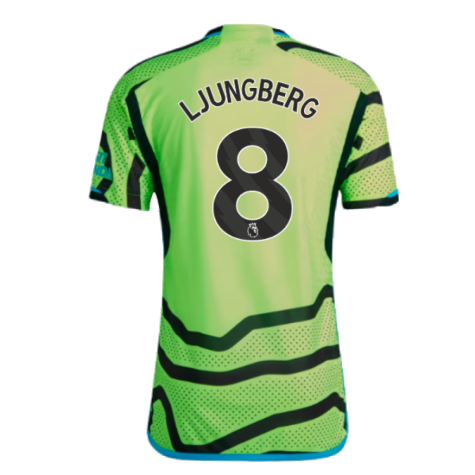 2023-2024 Arsenal Authentic Away Shirt (Ljungberg 8)