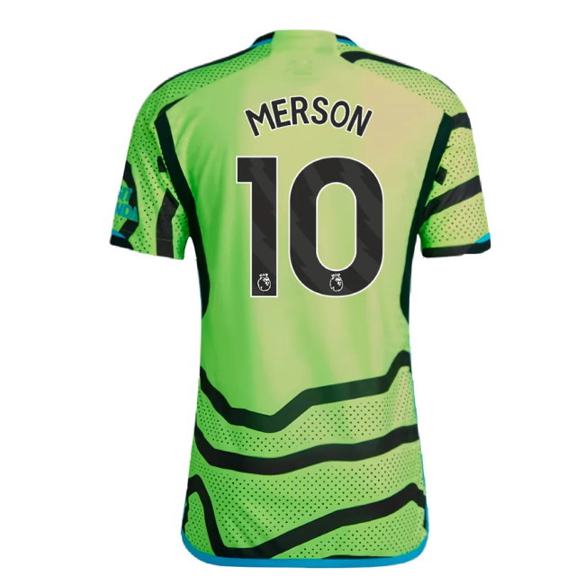 2023-2024 Arsenal Authentic Away Shirt (Merson 10)