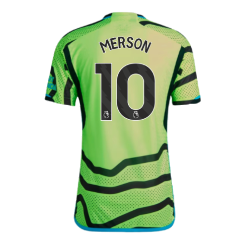 2023-2024 Arsenal Authentic Away Shirt (Merson 10)