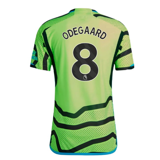 2023-2024 Arsenal Authentic Away Shirt (Odegaard 8)