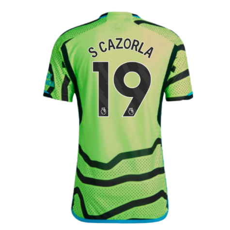 2023-2024 Arsenal Authentic Away Shirt (S Cazorla 19)