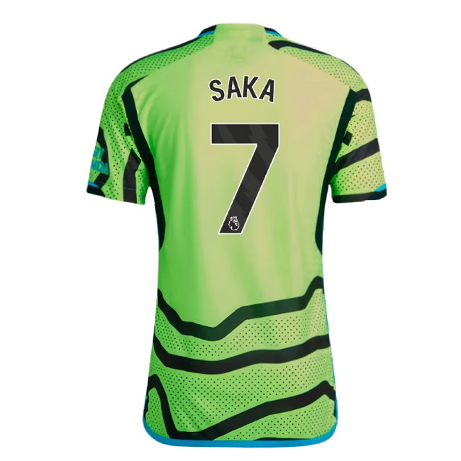2023-2024 Arsenal Authentic Away Shirt (Saka 7)