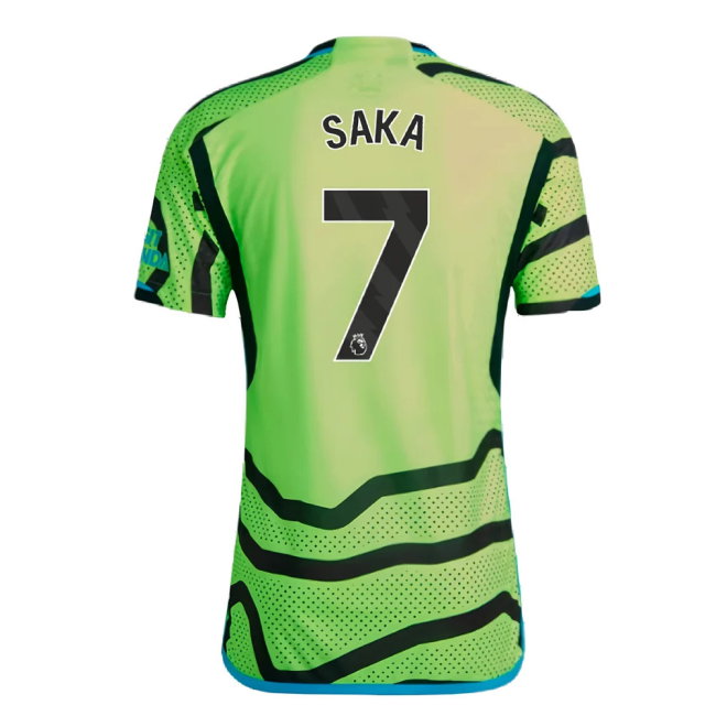 2023-2024 Arsenal Authentic Away Shirt (Saka 7)