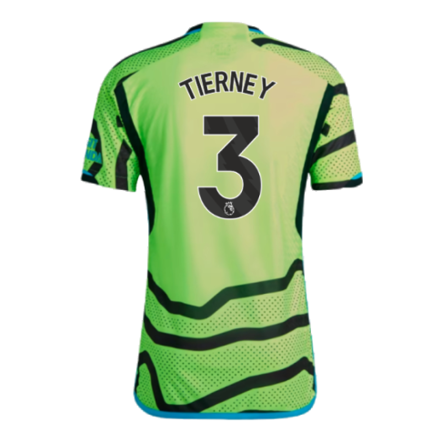 2023-2024 Arsenal Authentic Away Shirt (Tierney 3)