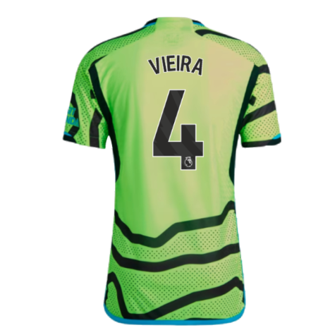 2023-2024 Arsenal Authentic Away Shirt (Vieira 4)