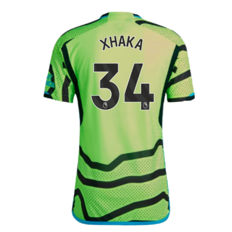 2023-2024 Arsenal Authentic Away Shirt (Xhaka 34)