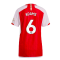 2023-2024 Arsenal Authentic Home Shirt (Adams 6)
