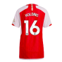 2023-2024 Arsenal Authentic Home Shirt (Holding 16)