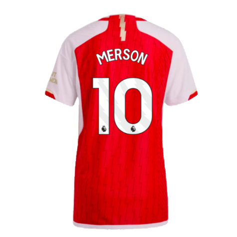 2023-2024 Arsenal Authentic Home Shirt (Merson 10)