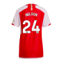 2023-2024 Arsenal Authentic Home Shirt (Nelson 24)