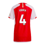 2023-2024 Arsenal Authentic Home Shirt (Vieira 4)