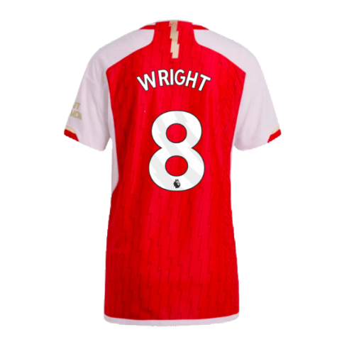 2023-2024 Arsenal Authentic Home Shirt (Wright 8)