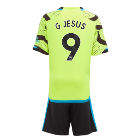 2023-2024 Arsenal Away Mini Kit (G Jesus 9)