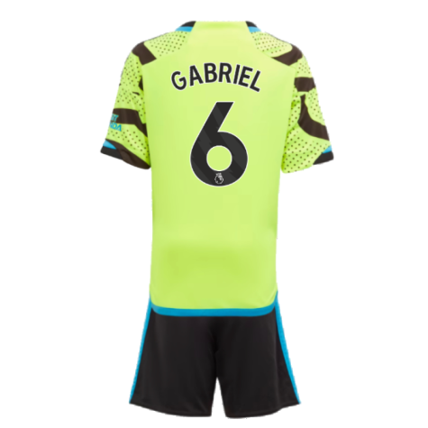 2023-2024 Arsenal Away Mini Kit (Gabriel 6)