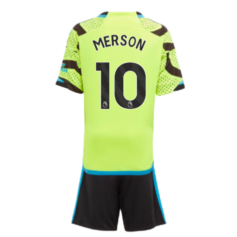 2023-2024 Arsenal Away Mini Kit (Merson 10)