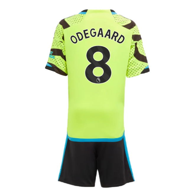 2023-2024 Arsenal Away Mini Kit (Odegaard 8)