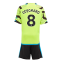 2023-2024 Arsenal Away Mini Kit (Odegaard 8)