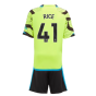 2023-2024 Arsenal Away Mini Kit (Rice 41)