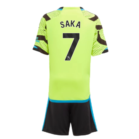 2023-2024 Arsenal Away Mini Kit (Saka 7)