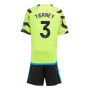 2023-2024 Arsenal Away Mini Kit (Tierney 3)