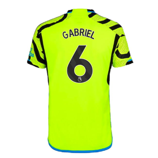 2023-2024 Arsenal Away Shirt (Kids) (Gabriel 6)