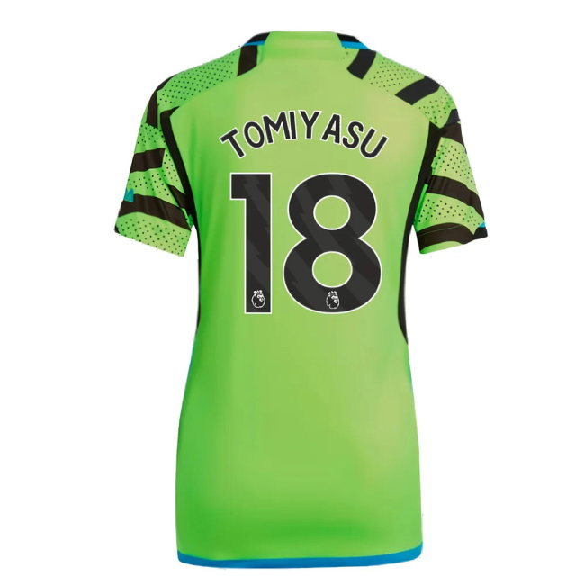 2023-2024 Arsenal Away Shirt (Ladies) (Tomiyasu 18)