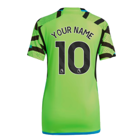 2023-2024 Arsenal Away Shirt (Ladies) (Your Name)