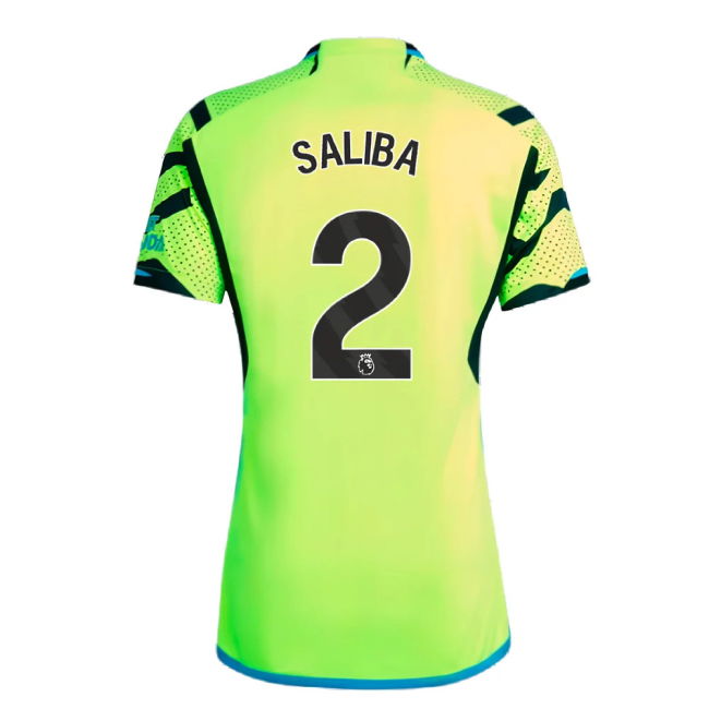 2023-2024 Arsenal Away Shirt (Saliba 2)