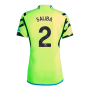 2023-2024 Arsenal Away Shirt (Saliba 2)