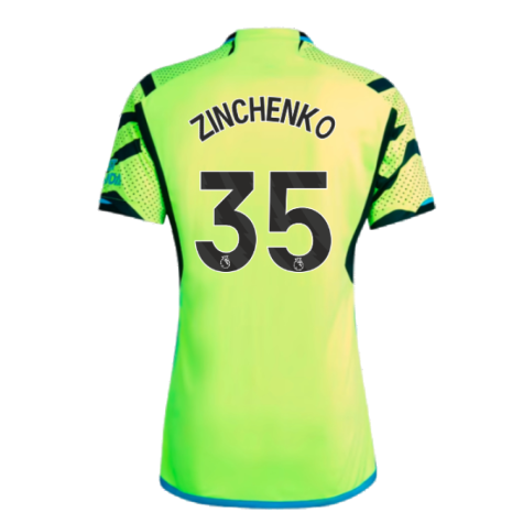 2023-2024 Arsenal Away Shirt (Zinchenko 35)